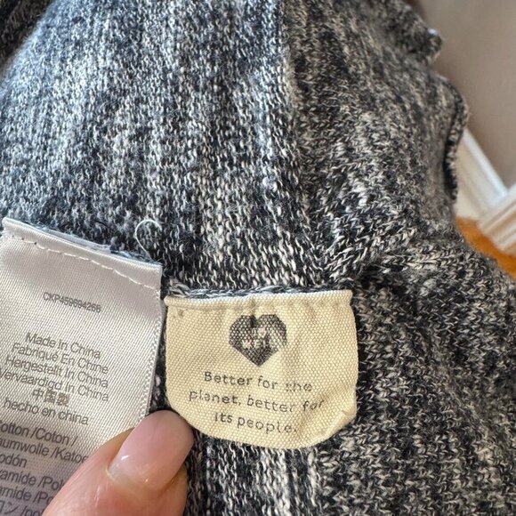 Madewell Marbled Summer Ryder Open Front Cardigan - Picture 6 of 8